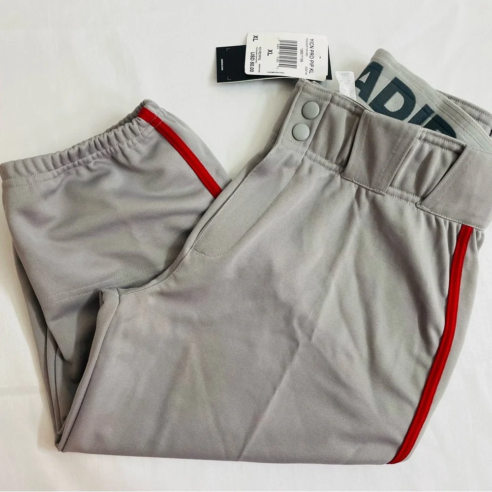 Adidas Youth Icon Pro Piped Knicker Baseball Pants  Size XL (Big Boy)